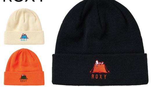 【ゆうパケット配送】 ロキシー ニット帽 レディース PEANUTS ビーニー ROXY RBE224809 PEANUTS コラボ キャラクター スヌーピー ニットビーニー 帽子 ブランド カジュアル シンプル スポーティ サーフ ロゴ おしゃれ ストリート アウトドア キャンプ ブラック