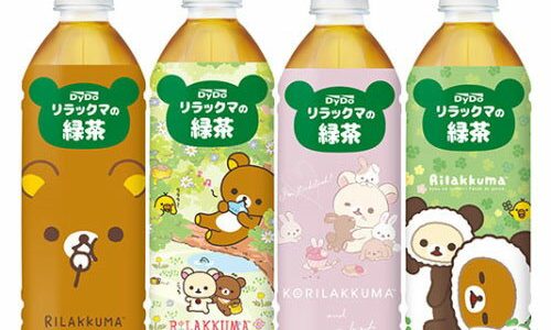 ダイドー リラックマの緑茶 500ml ペットボトル 48本 (24本入×2 まとめ買い)