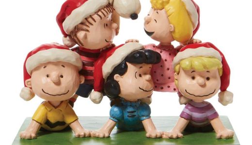 ピーナッツ クリスマス ピラミッド 16.5cm スヌーピー ウッドストック チャーリーブラウン ルーシー ライナス サリー シュローダー | Peanuts Holiday Pyramid ジム・ショア ピーナッツ JIM SHORE 正規輸入品