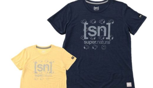 [sn] super.natural(エスエヌ スーパーナチュラル) レディース PEANUTS Classic x SN LOGO TEE 半袖 Tシャツ スヌーピー SNWJ10007 天然素材 ヨガ ピラティス フィットネス アウトドア ビーチ