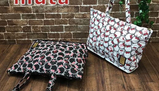 HELLO KITTY meets muta 折りたたみトートバッグ≪H0301≫ ハローキティ ムータ HAPI+TAS ハピタス