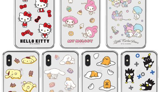 [Sanrio Characters Action Clear Jelly サンリオ アクション 透明 ジェリー] Galaxy S23 Ultra A53 5G S22 S21 + Note20 S20 Note10+ S10 Note9 S9 Note8 S8 S7edge ギャラクシー エス Plus プラス ウルトラ ノート エッジ キティちゃん マイメロ キキララ ポムポム プリン