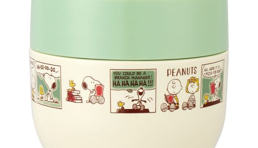 抗菌 保温 ランチ ジャー 【540ml】　PEANUTS コミックアート　スヌーピー ピーナッツ 銀イオン Ag+ カフェ 丼 どんぶり お弁当箱 麺 ランチ あったか 保温 保冷 超軽量 通勤 通学 弁当箱 キャラクター LDNC6AG スケーター