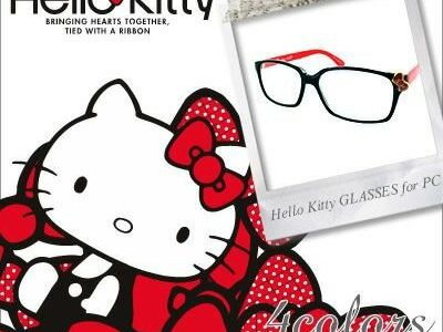 1000円OFF　SALE★【全4色】完全オリジナル★日本製レンズ使用★Hello Kitty（ハローキティ）PCグラス【サングラスケース付き】【UVカット99.9%】神戸 KOBE こうべ　サンリオ　キティちゃん　かわいい　kawaii　cawaii