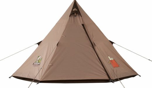 ロゴス LOGOSアウトドアSNOOPY　Tepee　テントーBB　スヌーピー　ワンポールテント　モノポールテント　キャンプ　BBQ　バーベキュー　かわいい　コンパクト　組み立て簡単86001083