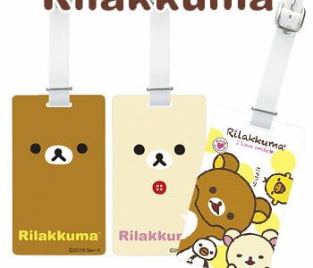 [メール便可能]　バッグタグ　リラックマ　Z-184　ライト　LITE　ゴルフ　ネームプレート/ネームタグ　RILAKKUMA【セール価格】