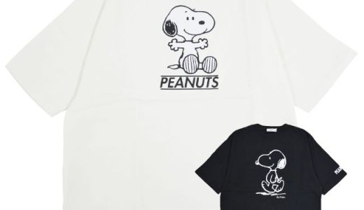 スヌーピー ドロップショルダー プリント PEANUTS M L LL