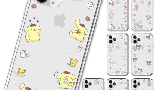 Sanrio Characters Shopping Clear Jelly サンリオ キャラクター ソフトケース Galaxy S23 Ultra A53 5G S22 S21 + Note20 S20 Note10+ S10 Note9 スマホ ケース カバー キティ マイメロディ マイメロ メロディ シナモロール クロミ キキララ ポムポム プリン ポチャッコ