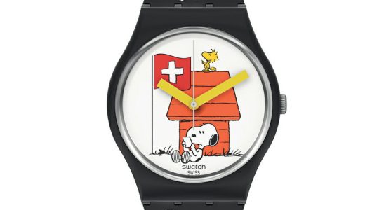 swatch スウォッチ PEANUTS ピーナッツ コラボ スヌーピー 腕時計 SO28Z107 メンズ レディース オリジナルズ ジェント BIOSOURCED GRANDE BRACCHETTO