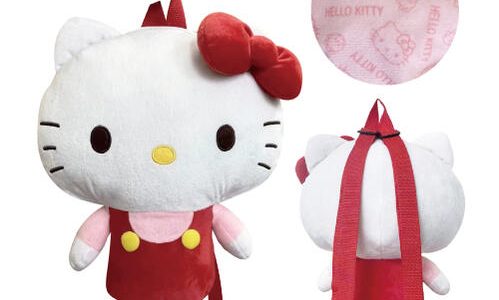 【ハッピーフライデーセール】【T2】ハローキティ　ぬいぐるみリュック【sanrio/サンリオ/ぬいぐるみ/リュック/お出かけ/キッズ/ジュニア/女子/女の子/ガールズ/かわいい/プレゼント/ギフト/贈り物】【2209】