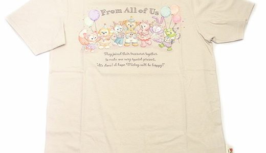 ダッフィー＆フレンズ Tシャツ Mサイズ 2023 40周年 ダッフィー＆フレンズのフロムオールオブアス ディズニーシー限定 ダッフィーグッズ あす楽 誕生日 ギフト プレゼントにも ディズニーグッズ かわいい