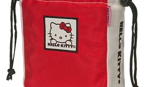 ハローキティ(Hello Kitty) ボール＆ティー ポーチ HK009 HK010 (レッド)