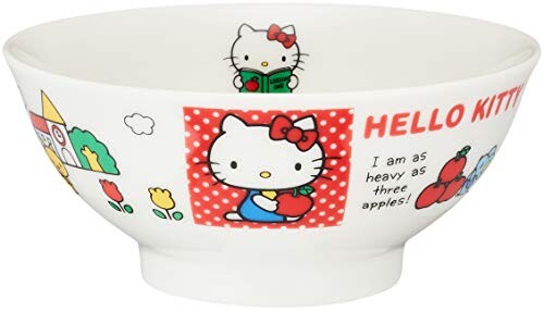 サンリオ(SANRIO) 「 Hello Kitty(ハローキティ) 」 新ハローキティ お茶碗 直径10.5cm 白 337521