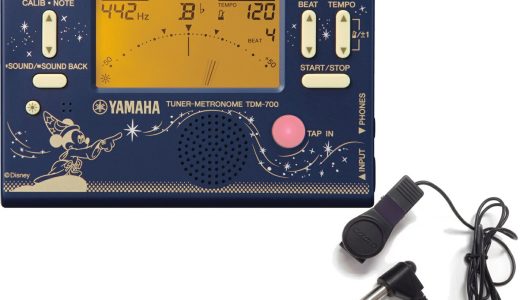 【メール便出荷品】 YAMAHA ( ヤマハ ) TDM-700DF2 ファンタジア ミッキーマウス チューナーメトロノーム ディズニー クロマチックチューナー マイク セット　【北海道不可/沖縄不可/離島不可/同梱不可/代引き不可】