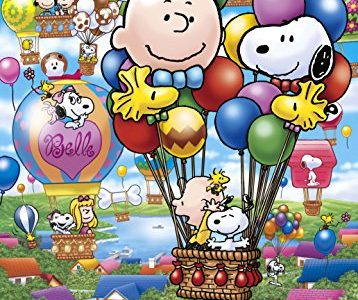 500ピース ジグソーパズル PEANUTS スヌーピー バルーンフライト(38x53cm)