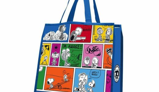 PEANUTS スヌーピー - Large Recycled Shopper Tote / トートバッグ 【公式 / オフィシャル】