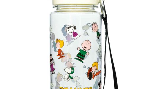 ウォーターボトル 640ml スヌーピー 常温 （ SNOOPY 水筒 直飲み プラボトル ダイレクトボトル マグボトル 直のみ マグ ボトル 軽量 ストラップ付き クリア 透明 ）