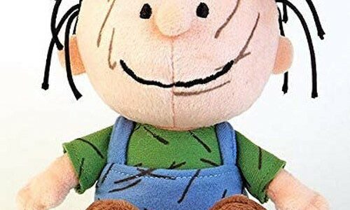 【送料無料】　PEANUTS スヌーピー ピッグペン ソフトビーンドール ぬいぐるみ 高さ約13.5cm