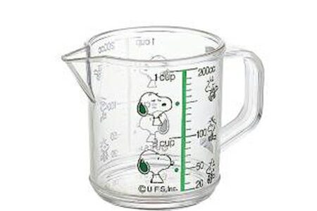 計量カップ　メジャーカップ　スヌーピー　200ml （ キッチンツール SNOOPY ） 【39ショップ】