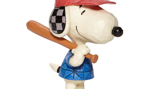 スヌーピー ベースボール ミニ 8.6cm | Mini Snoopy Baseball ジム・ショア ピーナッツ JIM SHORE 正規輸入品