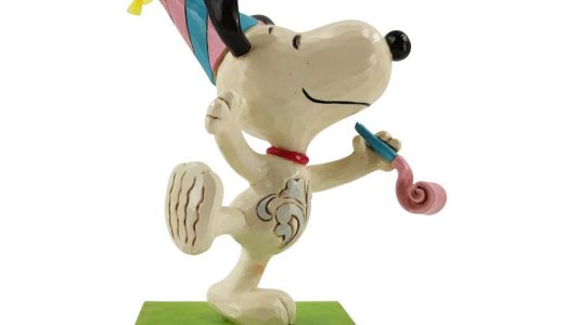 スヌーピー ウッドストック バースディ 13.3cm | Snoopy & Woodstock Birthday ジム・ショア ピーナッツ JIM SHORE 正規輸入品