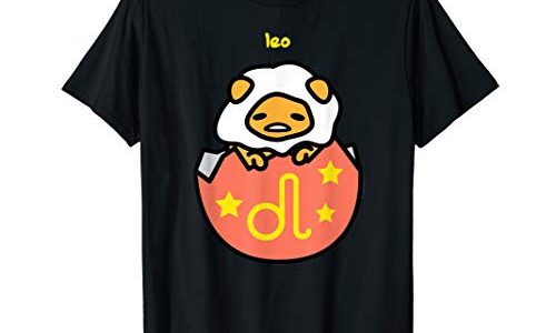 ぐでたま おひつじ座 半袖Tシャツ メンズ 【Sサイズ】 ブラック ファッション トップス アメリカ