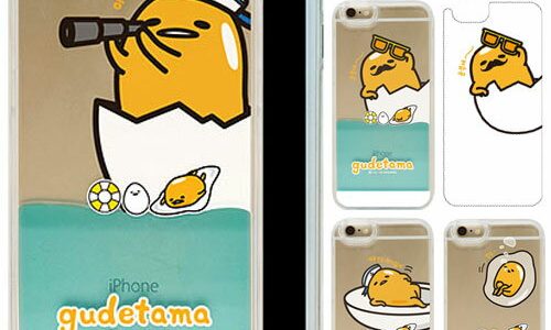 [Gudetama Water ぐでたま ウォーター ケース] スマホケース スマホカバー iPhone 6s 6 Plus アイフォン アイホン プラス iphone6splus iphone6plus Galaxy S7 edge SC-02H SCV33 ギャラクシー エッジ ケース カバー 可愛い かわいい キャラクター たまご 卵