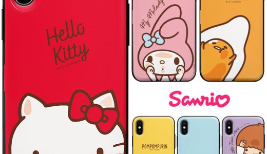 [Sanrio Characters Mirror Door Card Bumper サンリオ キャラクターズ ミラー ドア カード バンパーケース] iPhone 14 Plus Pro Max SE第3世代 SE3 13 mini 12 SE第2世代 SE2 11 XS XR X 8 7 アイフォン アイホン 10 10s 10r プラス プロ マックス ミニ エス アル【】