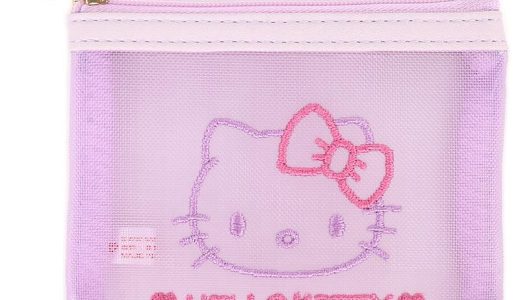 ハローキティ ミニフラットポーチ メッシュポーチ サンリオ sanrio キャラクター