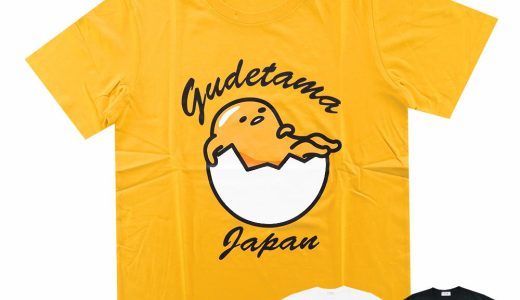 ★メール便送料無料★ ぐでたま 半袖 Tシャツ メンズ GD1102-29DK サンリオ グッズ アニメ プリント 卵