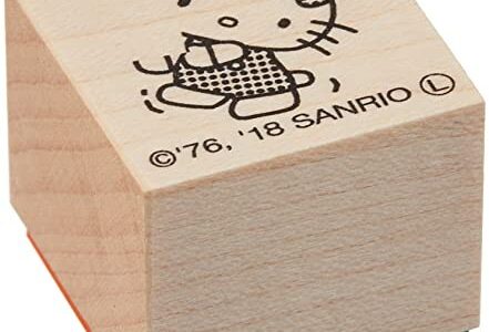 ベクトカルチャー(Vectculture) 切手のこびと Hello Kitty-01 『荷物を運ぶハローキティ』 スタンプ ハンコ 押印