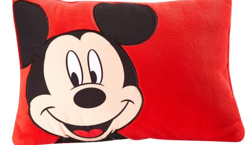 [送料無料] Disney Mickey Mouse Super Soft Toddler Pillow, 12 x 15