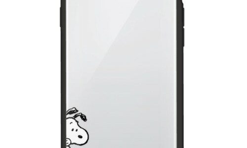 グルマンディーズ SNG-666B ピーナッツ IIII fit Clear 2022 iPhone 4.7 inch／SE(第2世代)／8／7／6s／6対応ケース スヌーピー