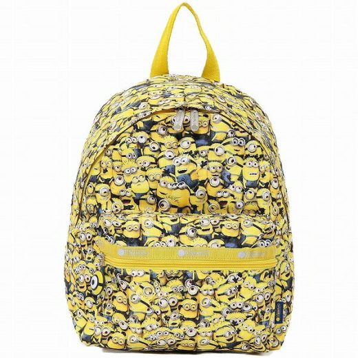 レスポートサック リュックサック レディース LeSportsac WANDERER BACKPACK LOTS OF MINIONS