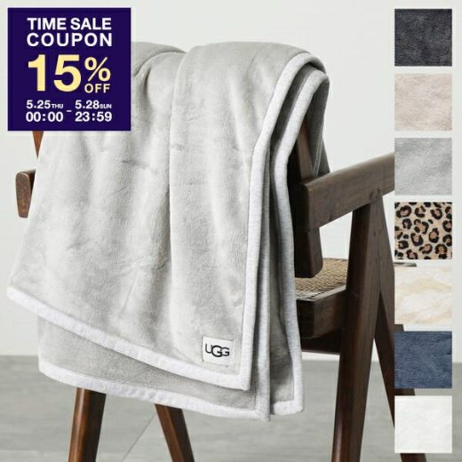 UGG アグ ブランケット DUFFIELD THROW II ダッフィールド スロー 1106011 レディース 毛布 ひざ掛け ロゴ インテリア リラックス 防寒 大判 カラー7色【cp_fifte】