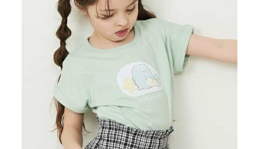 [100-150]【数量限定再入荷】すみっコぐらしリバーシブルスパンコールTシャツ／アー・ヴェ・ヴェ（a.v.v）