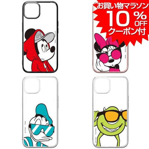 【 お買い物マラソン 最大P44倍 クーポン利用で10%OFF 】 iPhone14 / iPhone13 兼用 ケース カバー メタリックフレーム ディズニー ミッキーマウス ミニーマウス ドナルドダック マイク モンスターズインク iPhone 14 13 アイフォン アイフォン14 アイフォン13