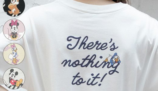 トップス Tシャツ 半袖 カットソー 綿混 イラストプリント おしゃれ レディース 夏 Honeys ハニーズ ディズニー／ゆるTシャツ