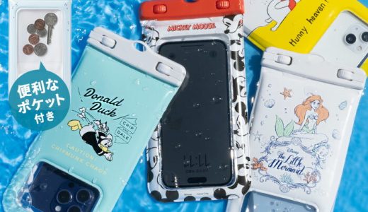 ディズニー キャラクター スマホ 防水ケース DIVAID フローティング IP68 【 iPhone14 14pro max 13 12 pro mini iphonese se アイフォン Android カバー ポーチ 浮く 完全防水 スマホケース 入れたまま操作 水中撮影 海 防水カバー ミッキーマウス ドナルドダック プー 】