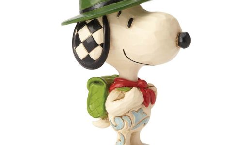 スヌーピー ボーイスカウト ミニ 8.9cm | スヌーピー フィギュア 大人向け 人形 置物 ジムショア グッズ Snoopy Boy Scout Mini ジム・ショア ピーナッツ JIM SHORE PEANUTS 正規輸入品