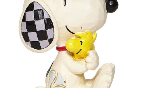 スヌーピー ウッドストック ハグ ミニ 6.7cm | Mini Snoopy and Woodstock ジム・ショア ピーナッツ JIM SHORE 正規輸入品