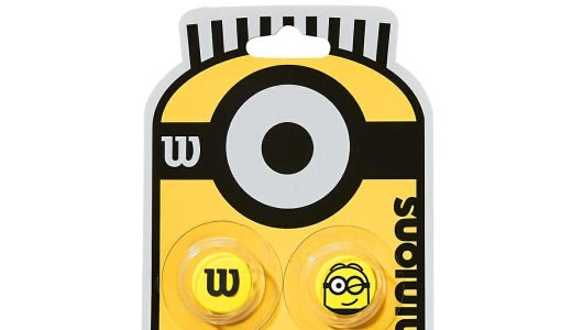 ウィルソン (WILSON) MINIONS 2.0 VIBRATION DAMPENER ラケットスポーツ グッズアクセサリー YELLOW/BLACK WR8413901001