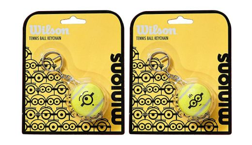 ウィルソン (WILSON) MINIONS 2.0 KEYCHAIN ラケットスポーツ グッズアクセサリー YELLOW/BLACK WR8413701001