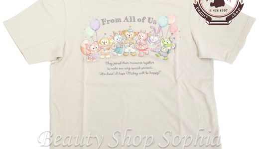 ダッフィー＆フレンズ Tシャツ（S,M,L） ダッフィー＆フレンズのフロムオールオブアス 2023 40周年 ディズニー グッズ お土産【東京ディズニーシー限定】