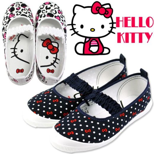 Hello Kitty [S04] ハローキティ キッズ 上履き バレエシューズ 子供靴 tok