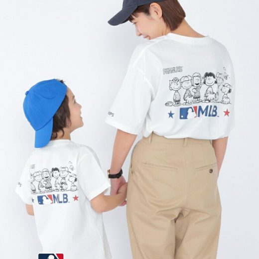 *SHIPS: スヌーピー * メジャーリーグベースボール プリント Tシャツ 23SS SHIPS シップス トップス カットソー・Tシャツ ホワイト ブラック【送料無料】[Rakuten Fashion]