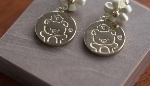 ROPE' PICNIC PASSAGE 【Rilakkuma(リラックマ) 】meets ROPE' PICNIC/マットフラワーピアス ロペピクニック アクセサリー・腕時計 ピアス ホワイト パープル イエロー