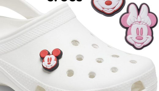 クロックス crocs ジビッツ ディズニー ミッキーマウスフェイス ミニーマウスフェイス ラバークロッグ用アクセサリー シューチャーム 10007656 ミッキー 10007659 ミニー 【あす楽】evid