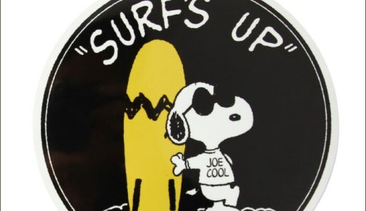 【最大500円オフクーポン】 PEANUTS ピーナッツ SURFBOARD STICKER SNP-0064 サーフボードステッカー スヌーピー SNOOPY シール ステッカー カスタム スケートボード サーフィン スノーボード 【あす楽対応】【ゆうパケット対応】