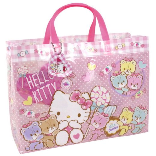 【あす楽】(パケット便送料無料)ハローキティ マチアリ ビーチバッグ プールバッグ Hello Kitty サンリオキャラクター こども海浜・レジャー用品 115727